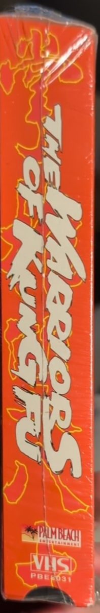 Spine of The Warriors of Kung-Fu