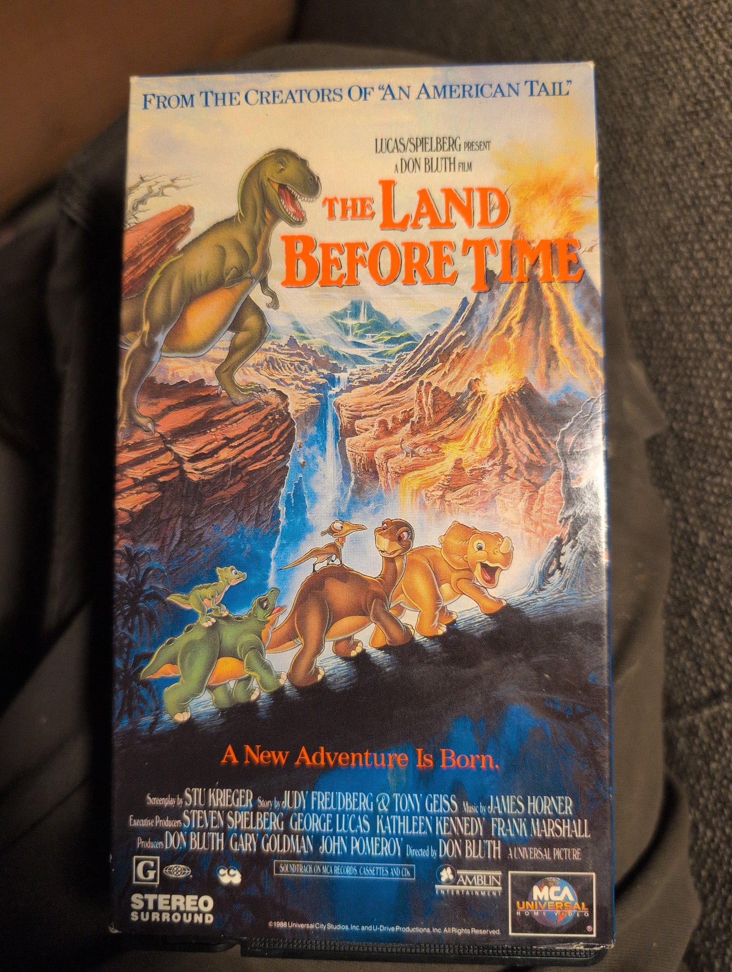 Front of THE LAND BEFORE TIME